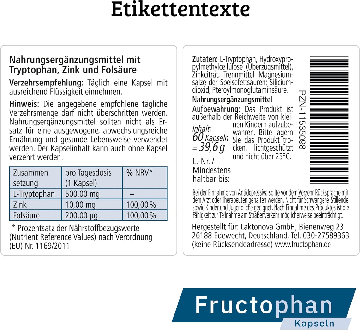 Fructophan Produktbild 4